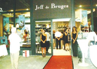 GRAND-BAIE LA CROISETTE:Ouverture de la boutique Jeff de Bruges